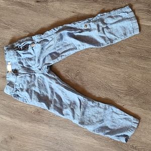 H&M girls blue pants